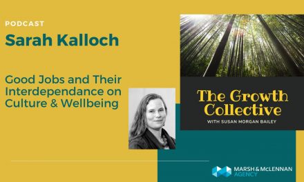The Growth Collective Podcast: Good Jobs and Their Interdependence on Culture & Wellbeing with Sarah Day Kalloch